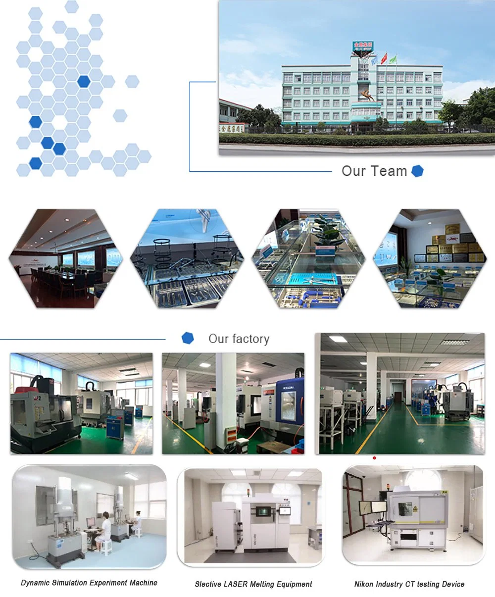 Orthopedic Trauma Combinational External Fixation System Peek Pin to Rod Coupling