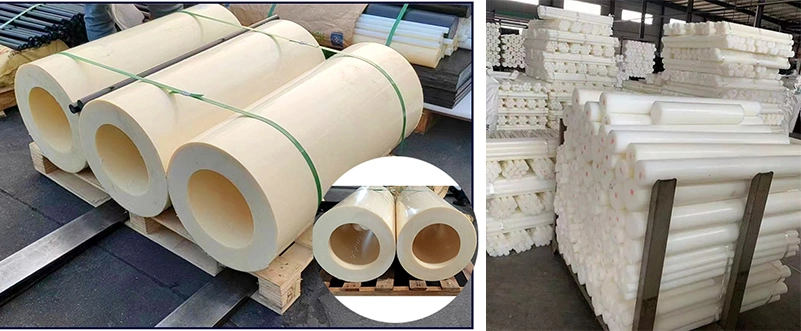 250mm Plastic ABS PTFE HDPE Nylon 66 Rods POM Plastic Rod